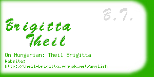 brigitta theil business card